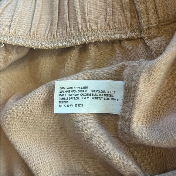 Wild Fable Wide Leg Boho Coastal Beachy Resort Wear Lagen Look Pants Size XL - Picture 11 of 14